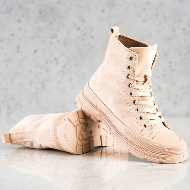 Seastar High Suede Sneakers beige 1