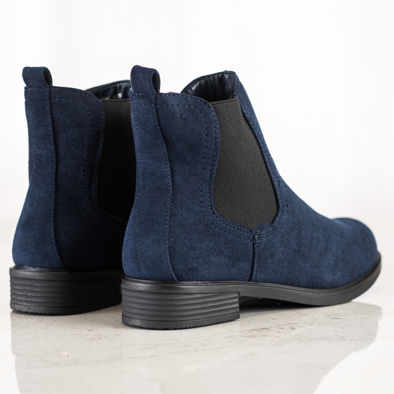 SHELOVET Stylish Chelsea boots blue 1 SHELOVET Stylish Chelsea boots blue 1