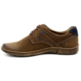 KOMODO Casual leather men's shoes 858K brown 1 KOMODO Casual leather men's shoes 858K brown 1