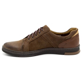 KOMODO Men's leather casual shoes 883LK brown 1 KOMODO Men's leather casual shoes 883LK brown 1