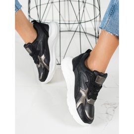 SHELOVET Sneakers On The Platform black 1
