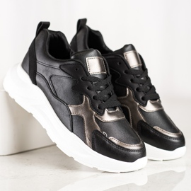 SHELOVET Sneakers On The Platform black 2