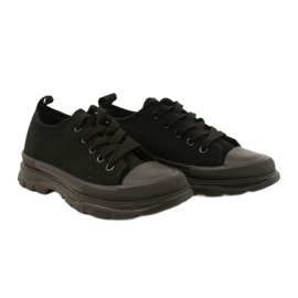 FR1 Children's Black Sneakers Travel Time ['black'] 5