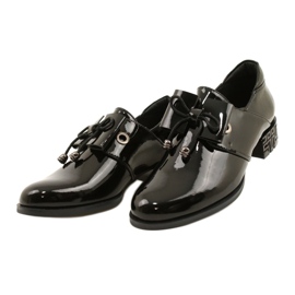 Black Shoes With A Bow Sergio Leone PB260 2