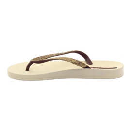 Ipanema 81927 gold flip-flops golden 2
