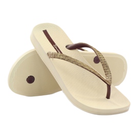 Ipanema 81927 gold flip-flops golden 3