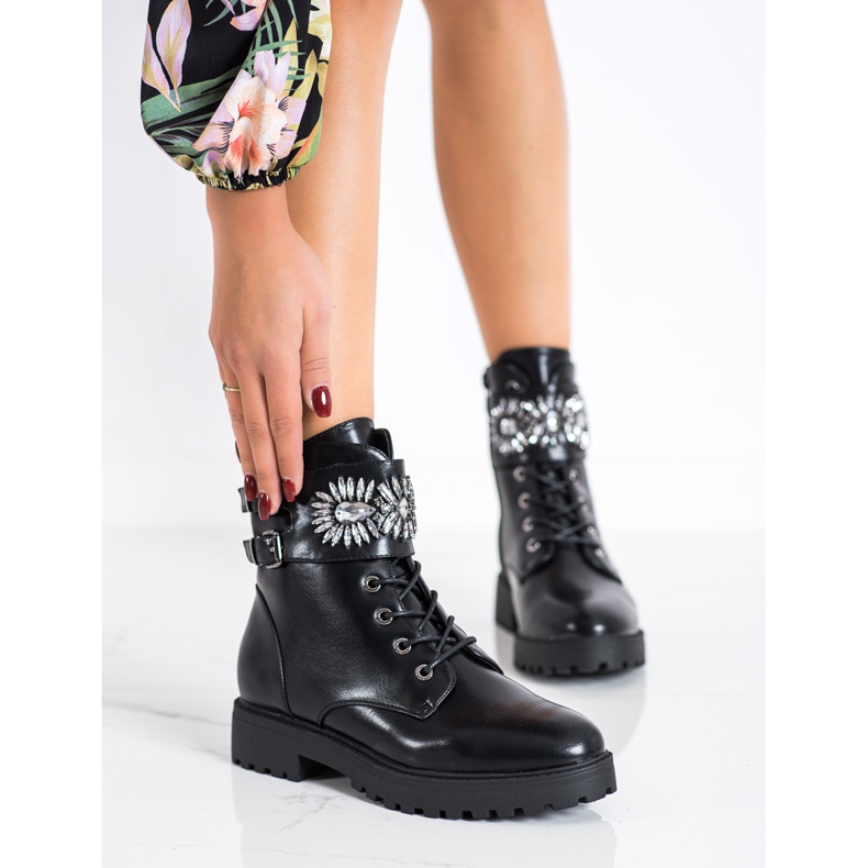 Bestelle Stylish Workers With Crystals black 1