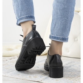 Big Star, black Methena women's shoes 1