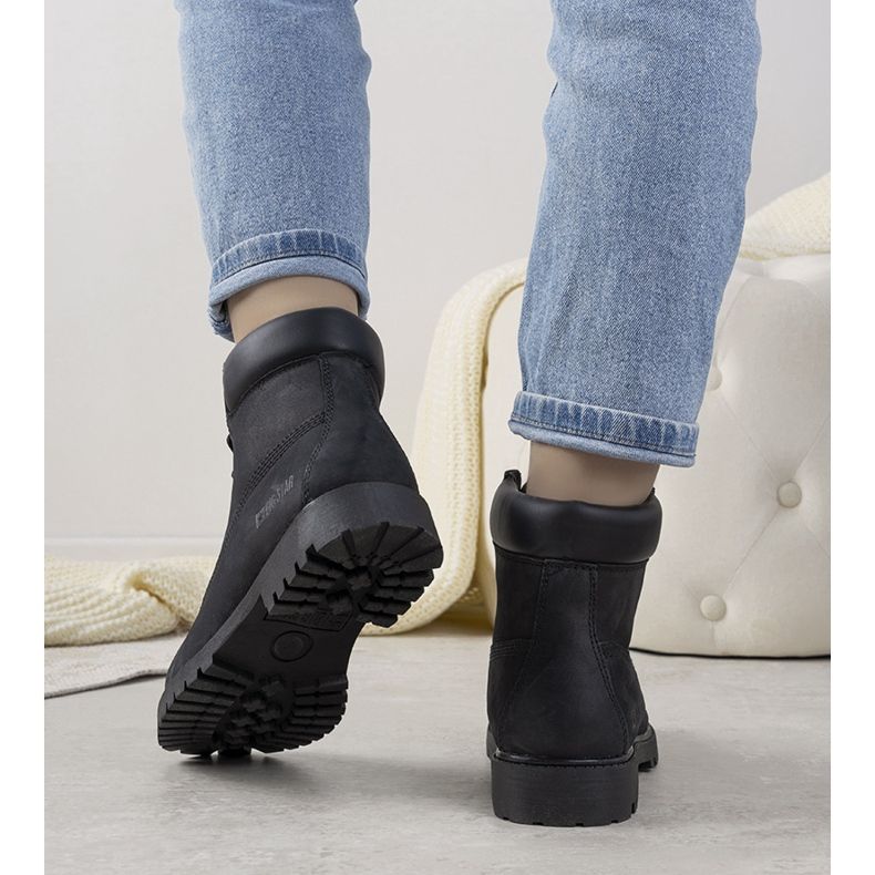 Black Big Star Amitee women's hiking boots 2