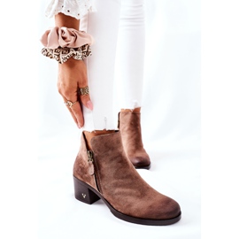 Vinceza Women's Boots Suede Beige Bellarena brown 1 Vinceza Women's Boots Suede Beige Bellarena brown 1