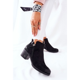 Vinceza Women's Suede Black Bellarena boots 2