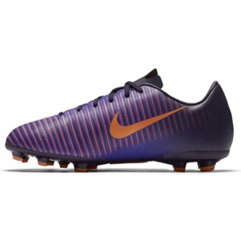 Nike Mercurial Vapor Xi Fg Jr 831945-585 football shoes roses and purples 2