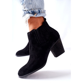 Women's Classic Suede Boots Black Flashbrook 4