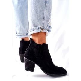 Women's Classic Suede Boots Black Flashbrook 2