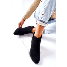 Women's Classic Suede Boots Black Flashbrook 1