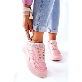 Women's sports shoes Memory Foam Big Star II274333 Pink 1