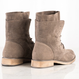 Seastar High suede boots beige 1