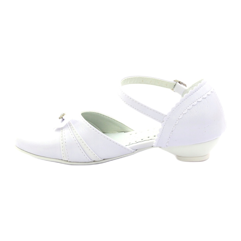 Pumps communion ballerinas Miko 702 white 2 Pumps communion ballerinas Miko 702 white 2