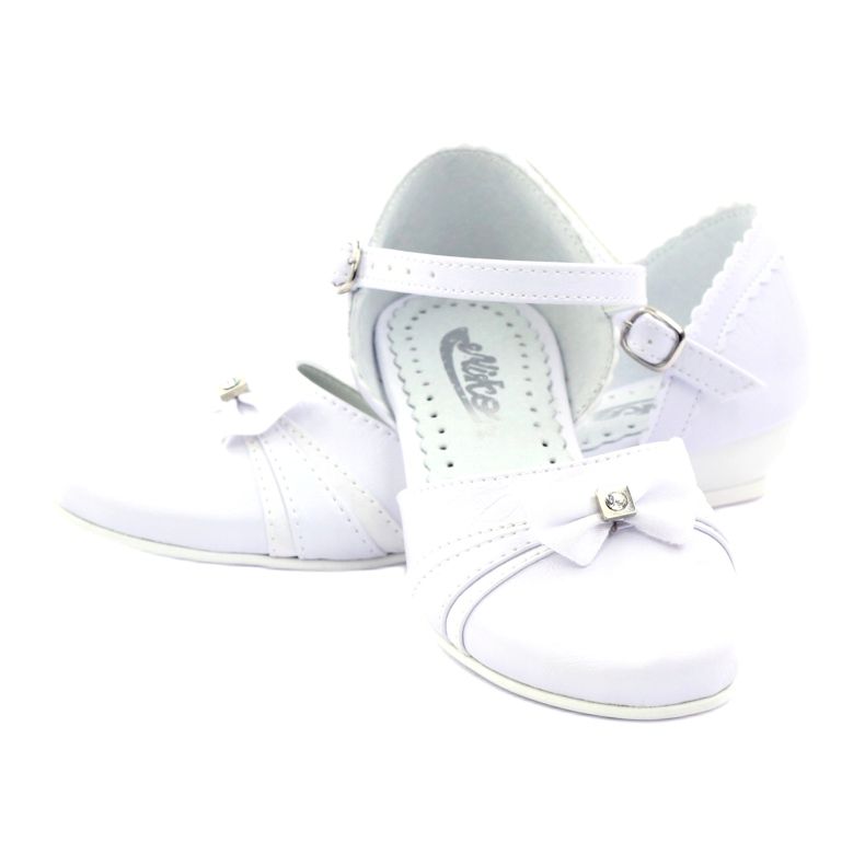 Pumps communion ballerinas Miko 702 white 3 Pumps communion ballerinas Miko 702 white 3