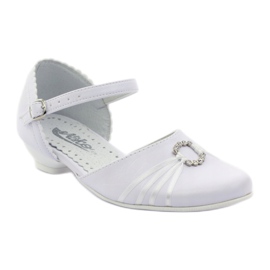 Pumps communion ballerinas Miko 710 white 1 Pumps communion ballerinas Miko 710 white 1
