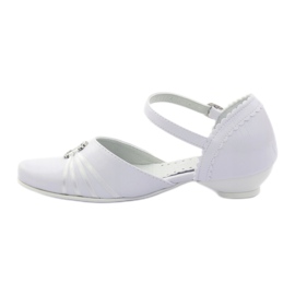 Pumps communion ballerinas Miko 710 white 2 Pumps communion ballerinas Miko 710 white 2