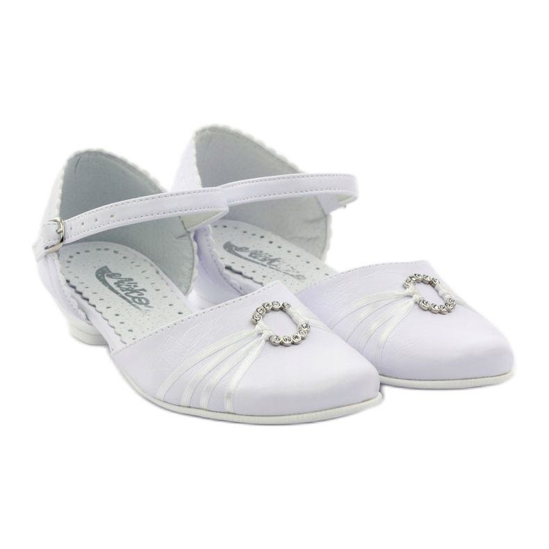 Pumps communion ballerinas Miko 710 white 4 Pumps communion ballerinas Miko 710 white 4