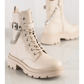 Bestelle Fashionable Workers With Chain beige 1