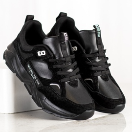 Women's Sneakers Big Star GG274654 black 1 Women's Sneakers Big Star GG274654 black 1