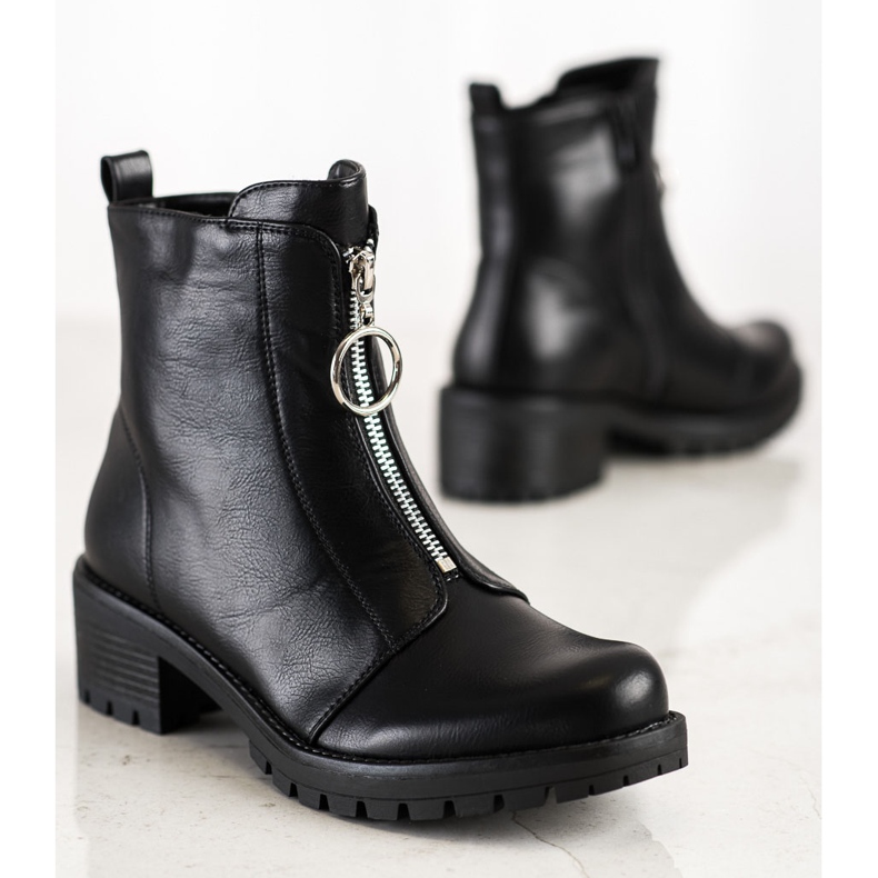 Lucky Shoes Casual Workers On A Slider black 1