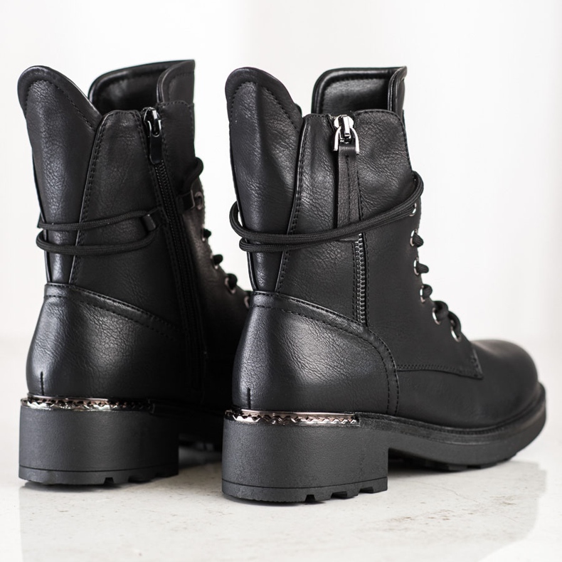 Evento Classic Workers With Decorative Zipper black 1