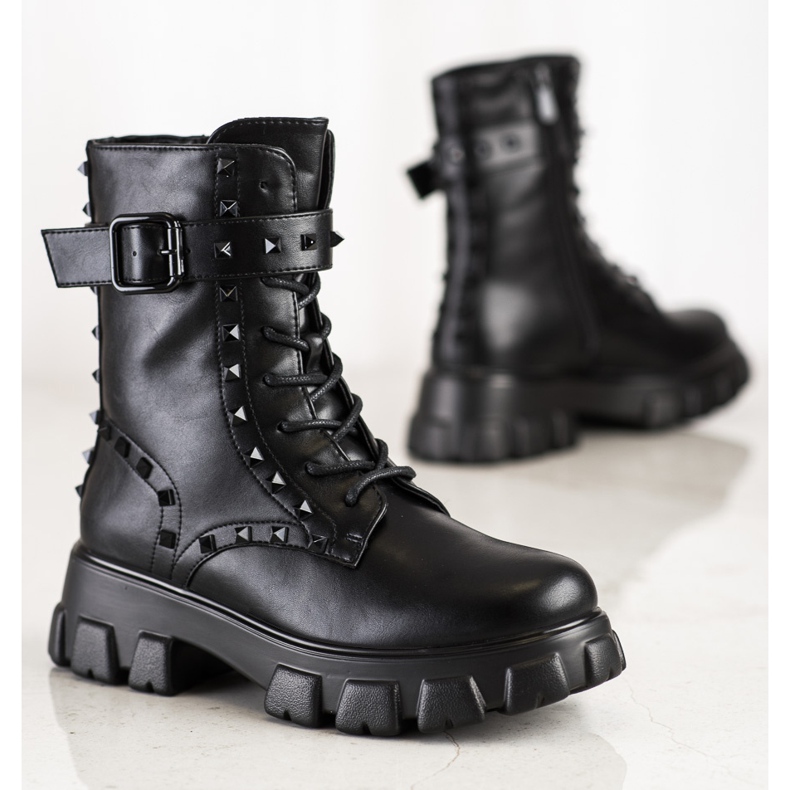 Erynn Workers With Black Studs 1