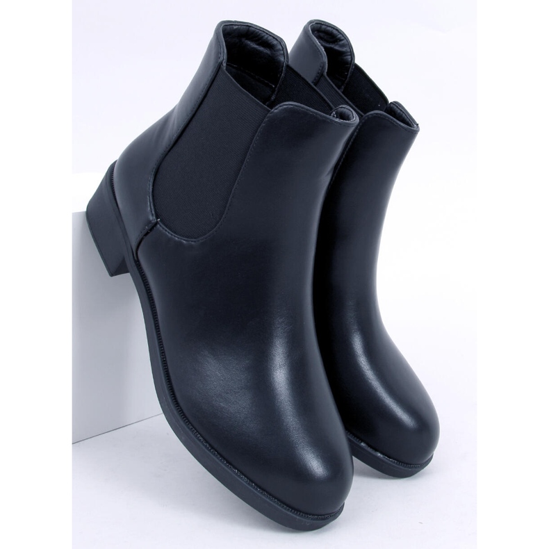 BM Classic black Chelsea boots for women 6217 Black 1 BM Classic black Chelsea boots for women 6217 Black 1