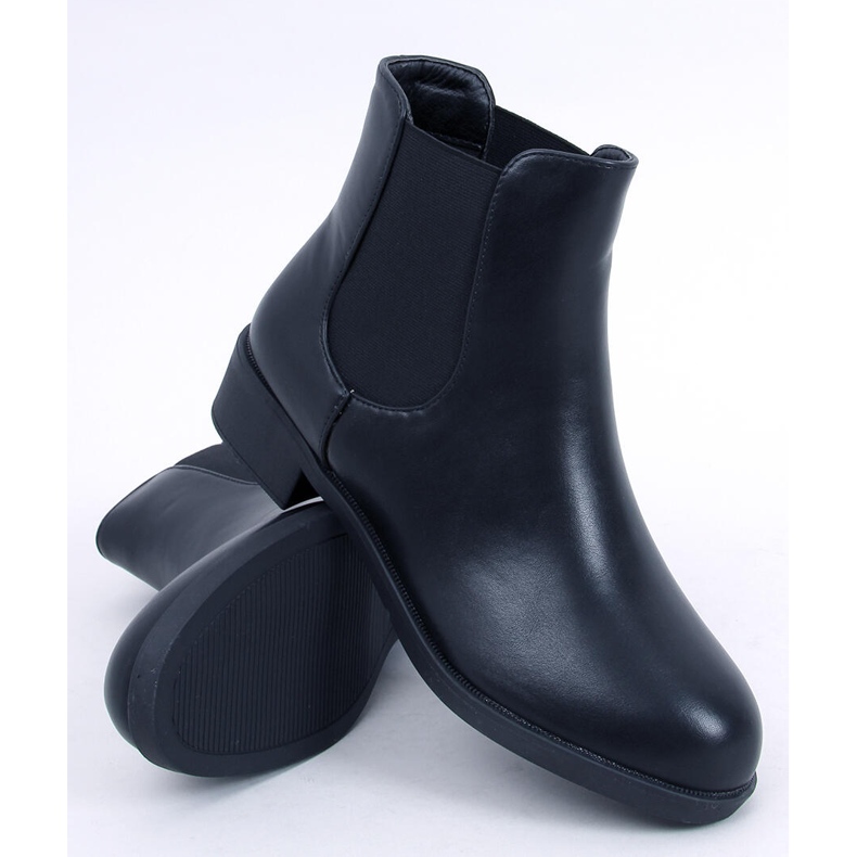 BM Classic black Chelsea boots for women 6217 Black 2 BM Classic black Chelsea boots for women 6217 Black 2