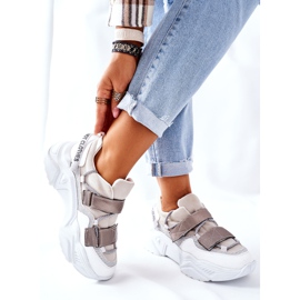 NAVY DOT Women's Sport Shoes Sneakers Silver Katerini 1 NAVY DOT Women's Sport Shoes Sneakers Silver Katerini 1