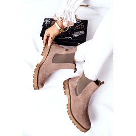 Leather Booties Jodhpur boots Nicole Brown Brace 1 Leather Booties Jodhpur boots Nicole Brown Brace 1