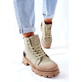 PS1 Women's Boots Green Any One 2