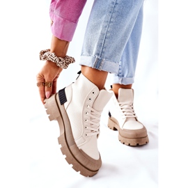 PS1 Women's Ankle boots Beige Any One 1