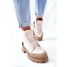 PS1 Women's Ankle boots Beige Any One 2