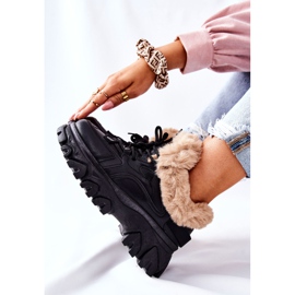 PM1 Women's Black Warm Boots Limerick 1