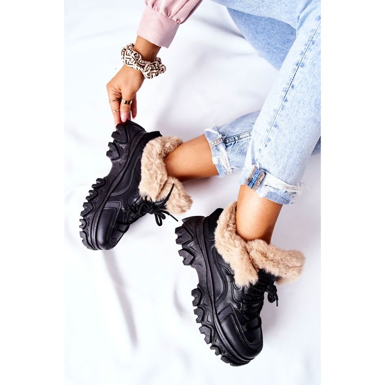 PM1 Women's Black Warm Boots Limerick 2