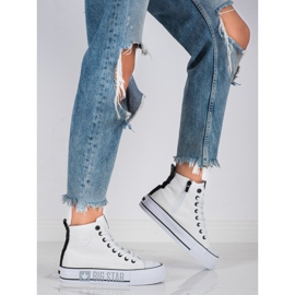 Women's Sneakers Big Star II274014 white 1