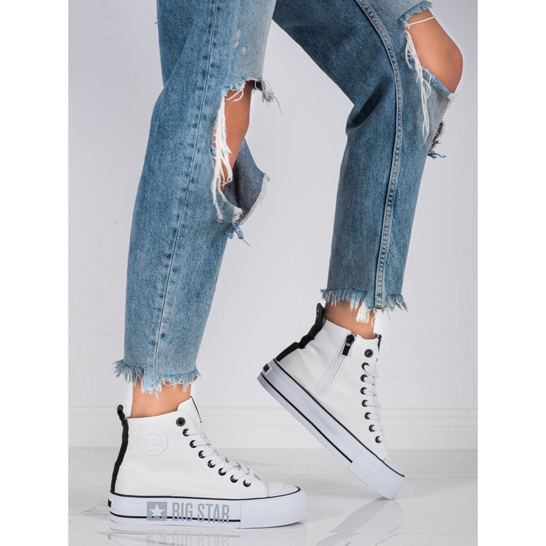 Women's Sneakers Big Star II274014 white 1