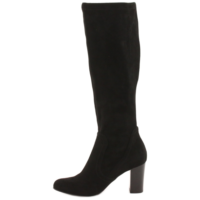 Black Women's boots with suede Caprice 25502-27 044 1