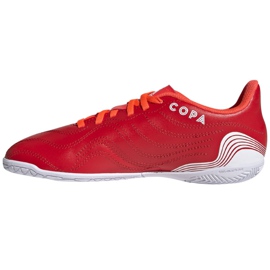 Adidas Copa Sense.4 In Jr FY6162 football boots red red 1