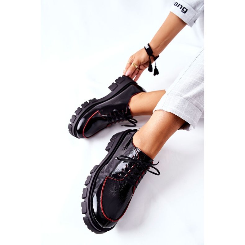 Women's leather shoes Maciejka Black 5074A-01 2