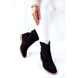 PG1 Black Polon suede boots 2