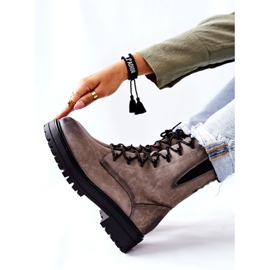 Boots Workers Warmed Sergio Leone Gray TR756 grey 2
