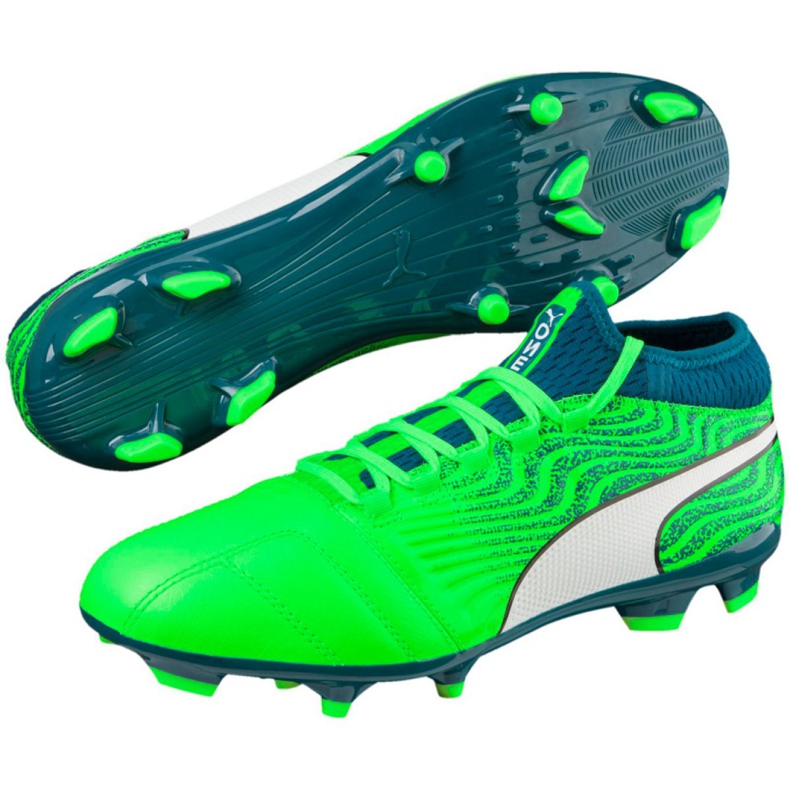 Football boots Puma One 18.3 Fg M 104538 04 multicolored green 2