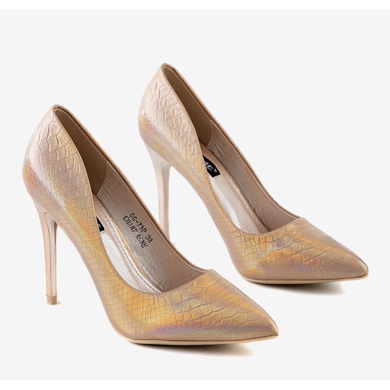 Craigie Pink Holographic Pins 1