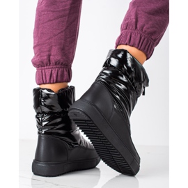 S. BARSKI Czarne Śniegowce S.BARSKI black 1